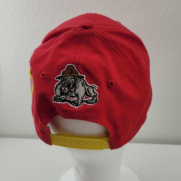 USMC Military Mascot Snapback Hat 5 military Branch mascots USA Marine Corps cap - Picture 3 of 12